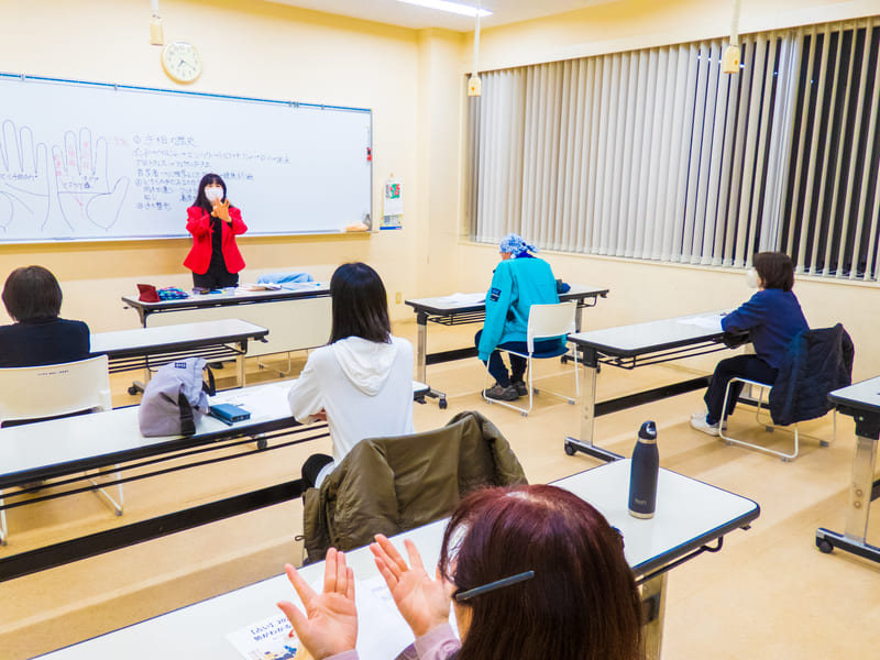 2025年12月18日に静岡市で手相1日講座を行いました！